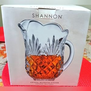 Shannon Godinger Crystal beverage Pitcher